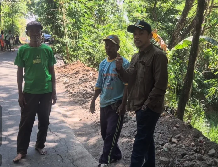 Ahmadi Gerak Cepat Usulkan Perbaikan Jalan Alternatif Penambangan–Petung Setelah Longsor