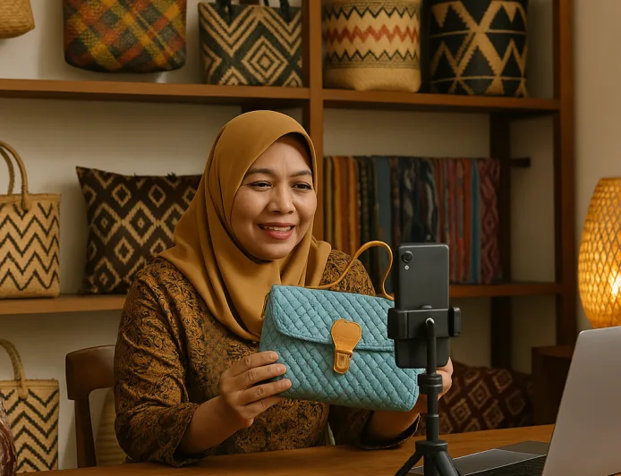 Dekranas Dorong Perajin Manfaatkan Media Sosial untuk Bidik Generasi Muda
