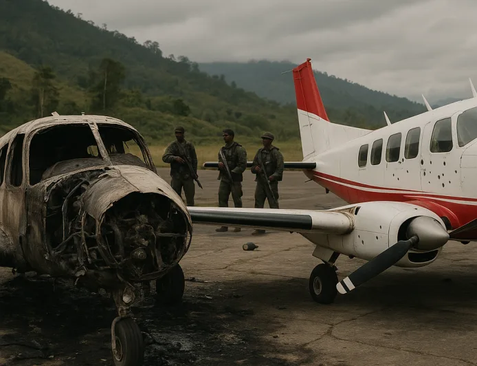 KKB Elkius Kobak Tembak 2 Pesawat di Papua, 3 Kru Penerbangan Tewas Tragis