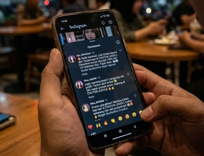 Spam Judi Online Makin Marak di Kolom Komentar Media Sosial, Ini Sebabnya
