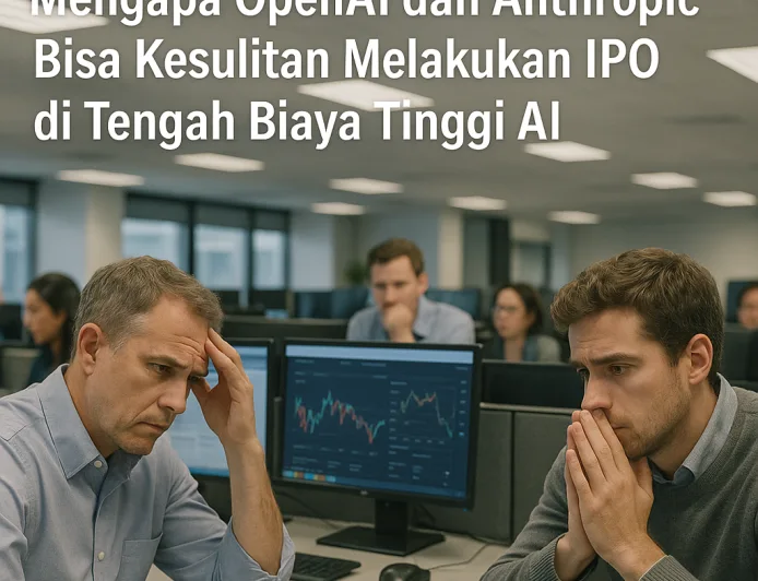 Mengapa OpenAI dan Anthropic Bisa Kesulitan Melakukan IPO di Tengah Biaya Tinggi AI