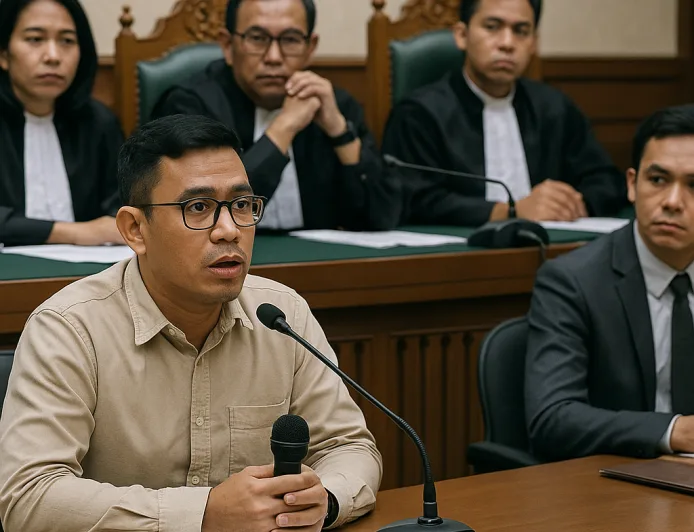 Ferry Irwandi Sebut Timpa Teks Sudah Jadi Budaya Media Sosial di Sidang UU ITE
