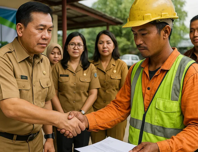 Bengkayang Perluas Jaminan Sosial Ketenagakerjaan hingga Seluruh Desa untuk Lindungi Pekerja