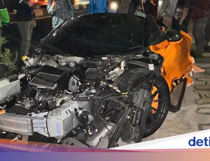 Kondisi YouTuber Andra ST Usai Kecelakaan McLaren Terbelah di Sukoharjo