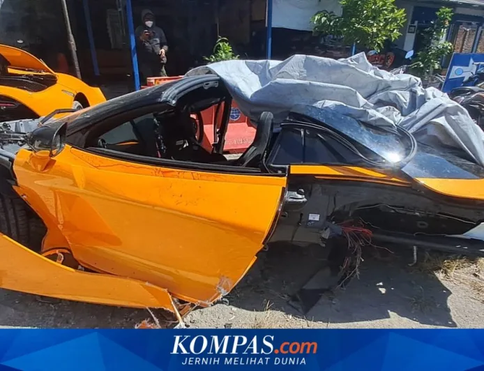 Kecelakaan Supercar McLaren Terbelah Dua di Sukoharjo, Ini Kronologinya