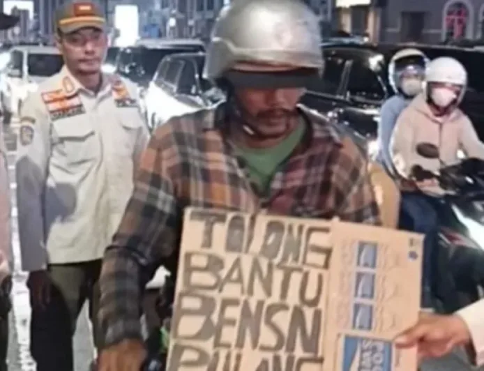 Pemuda Modus Habis Bensin Minta Uang di Kelapa Gading Ditangkap dan Dibawa ke Panti Sosial