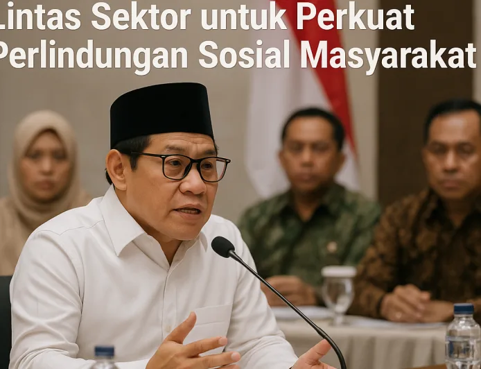 Menko PM Tekankan Sinergi Lintas Sektor untuk Perkuat Perlindungan Sosial Masyarakat