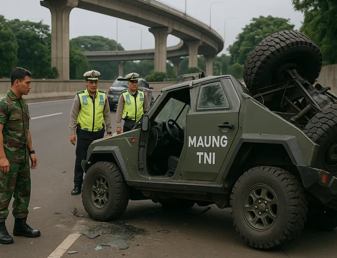 Kecelakaan Rantis Maung TNI di Tol Dalam Kota: Kronologi Lengkap dan Dampaknya