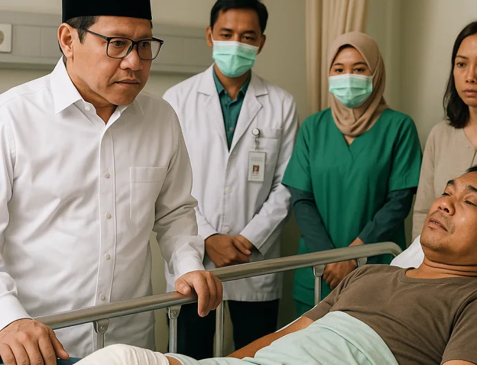Menko Muhaimin Pastikan Perlindungan BPJS Ketenagakerjaan Maksimal untuk Korban Kecelakaan Kerja