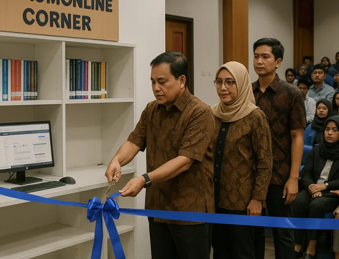 FH UPNVJ Resmikan Hukumonline Corner untuk Perkuat Literasi Hukum Digital