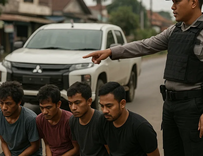 3 Perampok di Jalinsum Sumsel Ditangkap, Satu Pelaku Masih Diburu Polisi