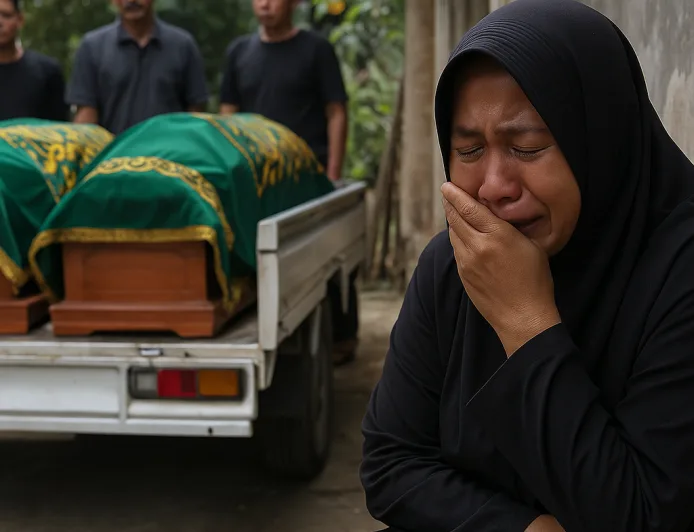Nursela Kehilangan Suami-Anak dalam Kecelakaan Maut Tamu Kawinan di Indramayu