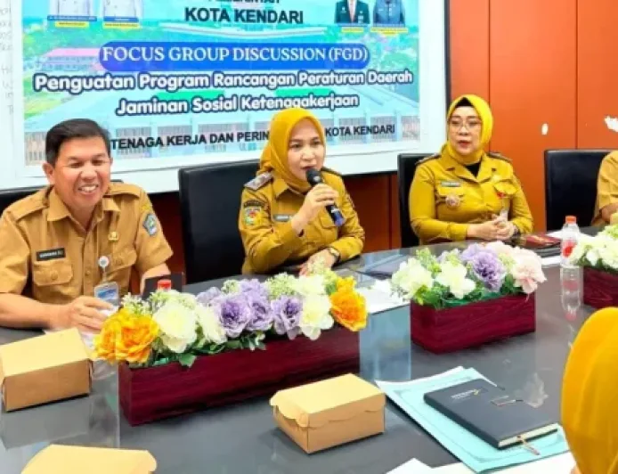 Pemkot Kendari Siapkan Perda Jaminan Sosial Ketenagakerjaan untuk Perlindungan Pekerja