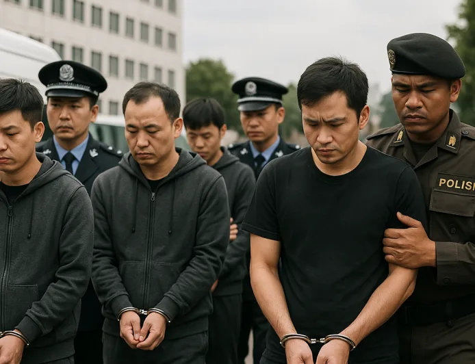Tiga Buron China Ditukar dengan Satu Buron Indonesia dalam Operasi Interpol 2026