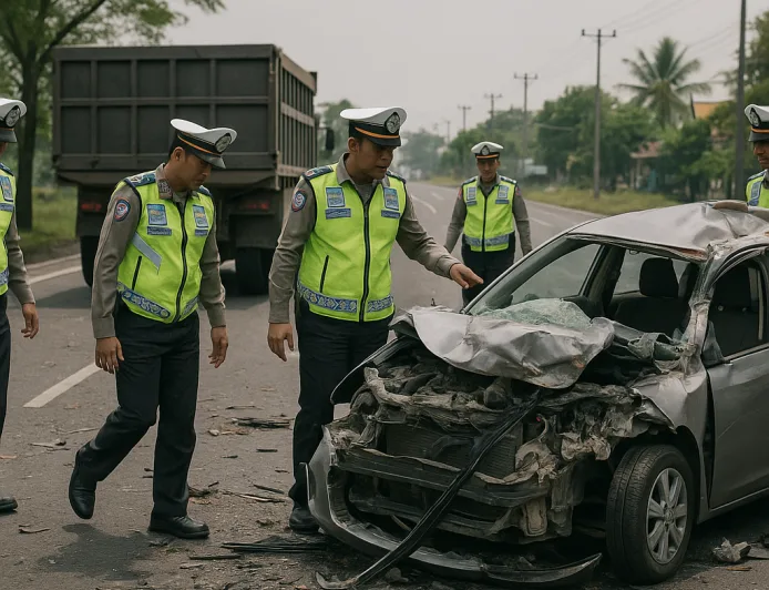 3 Orang Tewas dalam Kecelakaan di Jalan Pantura, Korlantas Polri Turun Tangan
