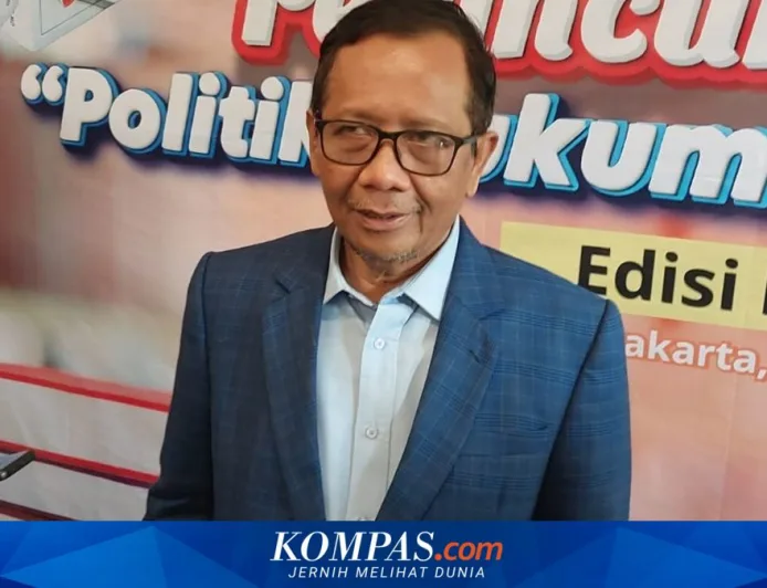 Mahfud MD Sebut Kasus Febrie Adriansyah Ibarat Gempa Bumi Dunia Hukum Indonesia