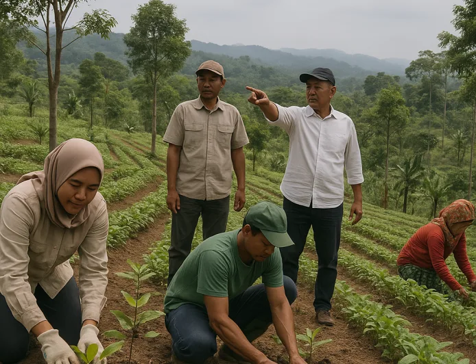 Restorasi Perhutanan Sosial di Lampung: Pulihkan Ekologi dan Tingkatkan Kesejahteraan Masyarakat
