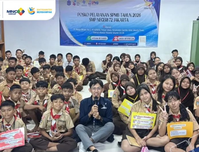 MNC University Edukasi Bijak Bermedia Sosial untuk Siswa Baru SMPN 72 Jakarta