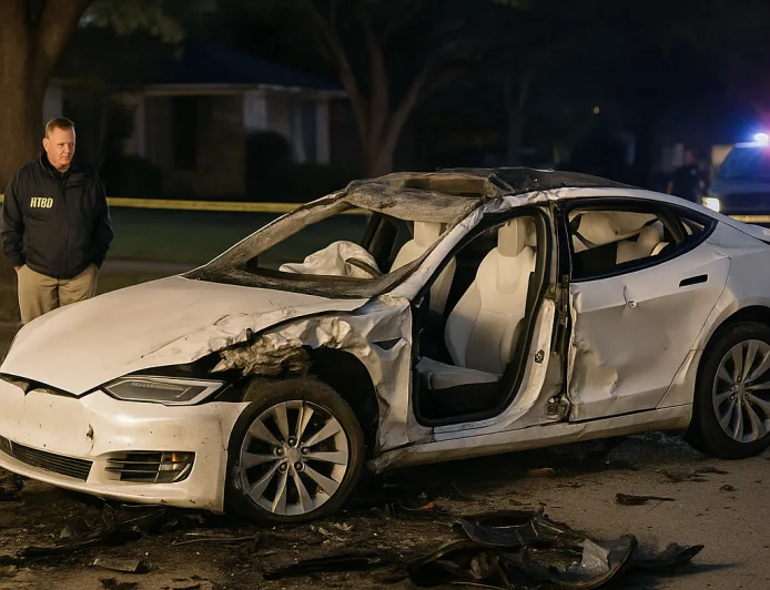 Kecelakaan Tesla Texas: Pengemudi Tekan Gas Maksimal, Bukan Sistem FSD Salah