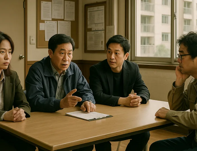 Review The Apartment Job: Tipu-tipu Cerdas dan Kritik Sosial di Dunia Apartemen Korea