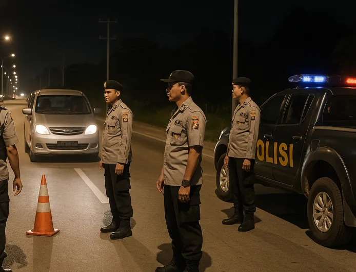 Polres Mesuji Intensifkan KRYD untuk Cegah Kejahatan Jalanan di KM 192