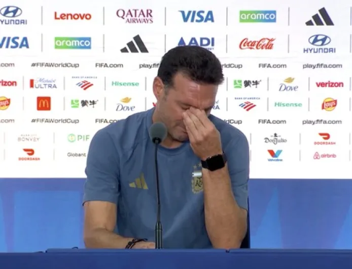 Lionel Scaloni Menangis Usai Argentina Gagal Juara Piala Dunia 2026