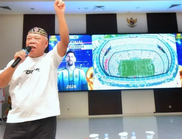 IKN Gelar Nobar Final Piala Dunia 2026, Kata-Kata Basuki Hadimuljono Jadi Sorotan