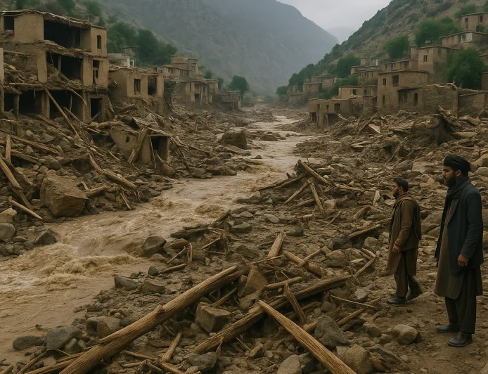 Banjir Bandang di Nuristan Hancurkan Kota, 20 Tewas dan 105 Hilang
