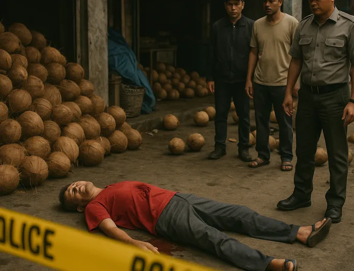 Pedagang Kelapa di Pasar Muka Cianjur Tewas Ditusuk, Pelaku Kabur
