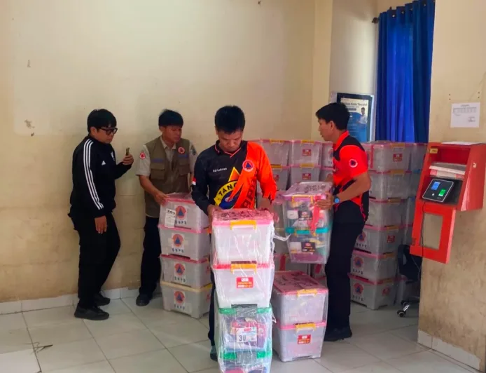 Bantuan Logistik BNPB untuk Korban Longsor Krayan Mulai Disalurkan di Nunukan