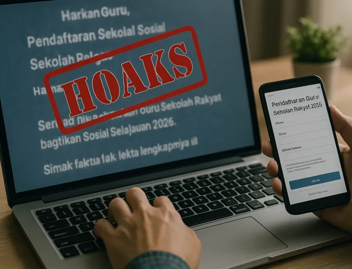 Hoaks Pendaftaran Guru Sekolah Rakyat 2026: Ini Fakta Penting yang Perlu Anda Tahu