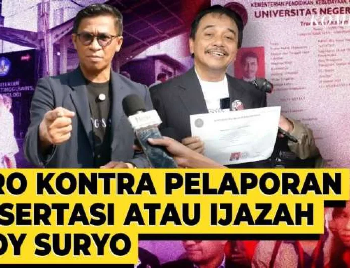 Disertasi Roy Suryo Dilaporkan ke Kemendikbud, Pelapor dan Kuasa Hukum Saling Berdebat