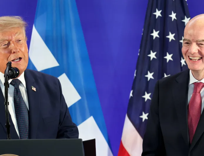 Donald Trump Usulkan Presiden FIFA Gianni Infantino Jadi Sekjen PBB Berikutnya
