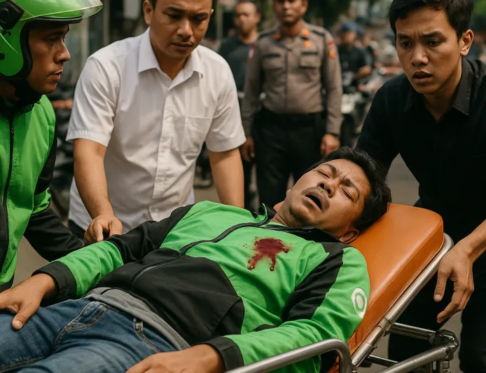 Driver Ojol Ditembak Saat Halangi Pelaku Curanmor di Matraman Jakarta