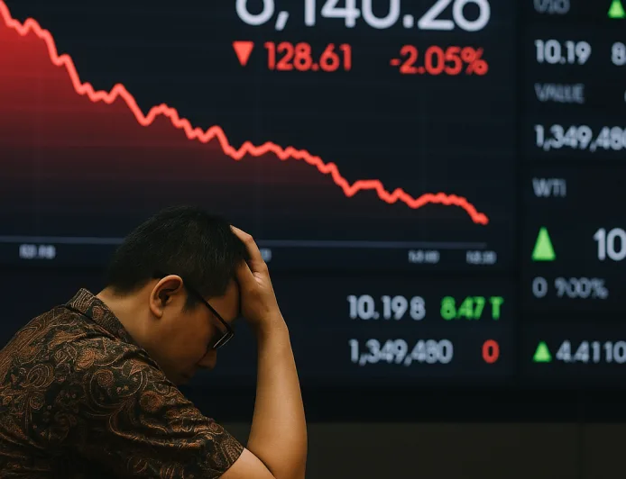 IHSG Turun 2% ke Level 6.100an, Ini Penyebab dan Dampaknya