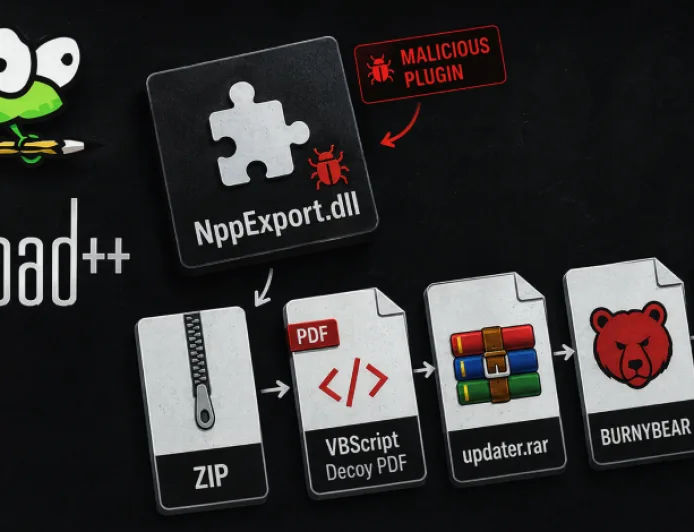 Plugin Palsu Notepad++ Sebarkan Malware MATCHBOIL.V2 dalam Serangan UAC-0099