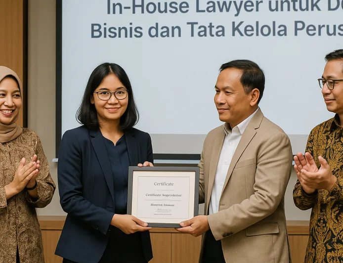 InHola: Program Pengembangan In-House Lawyer untuk Dukung Bisnis dan Tata Kelola Perusahaan