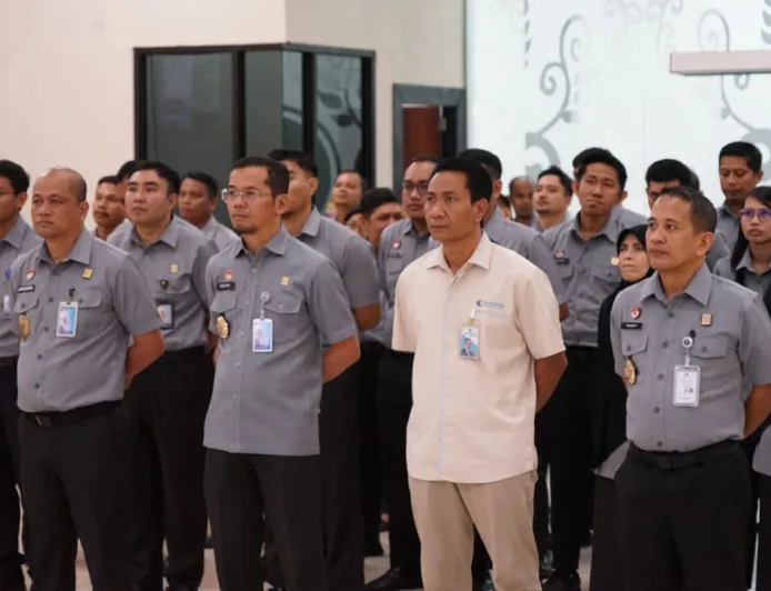 Apel Pagi Kemenkum Sulbar dan Kemenko Hukum, HAM, Imipas Perkuat Sinergi Pelayanan Publik