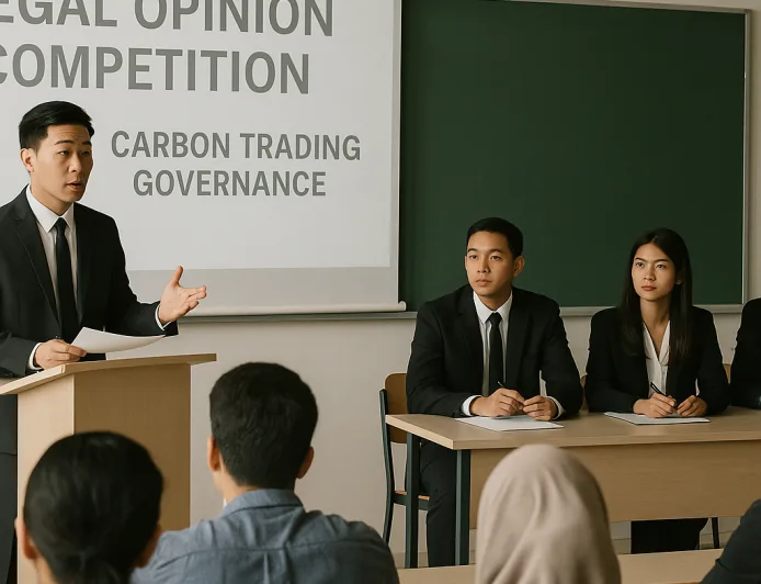 FH UMP Gelar Kompetisi Legal Opinion Nasional soal Tata Kelola Perdagangan Karbon