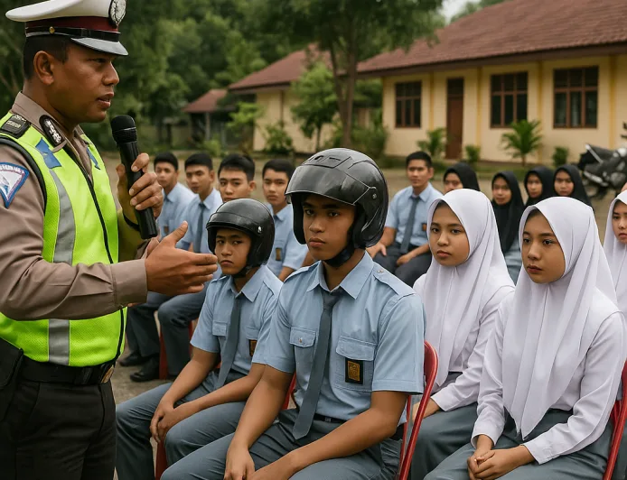 Satlantas Tabalong Gencarkan Edukasi Keselamatan untuk Tekan Angka Kecelakaan