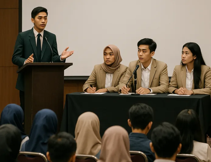 35 Perguruan Tinggi di Jawa Barat Ikuti Kompetisi Debat Penegakan Hukum Pemilu VI