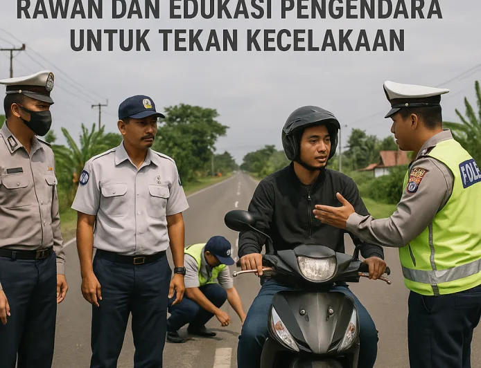 Satlantas Pandeglang Survei Jalan Rawan dan Edukasi Pengendara untuk Tekan Kecelakaan