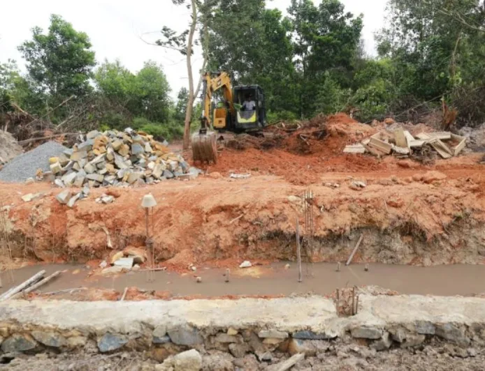 Pemprov Kepri Lanjutkan Pembangunan Kanal Pengendali Banjir di Bintan Timur