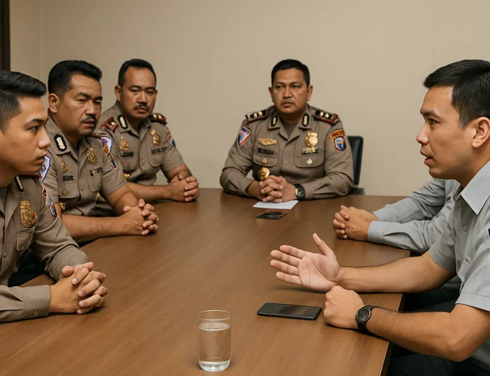 Satlantas Polresta Pekanbaru dan Jasa Raharja Bersinergi Tekan Angka Kecelakaan