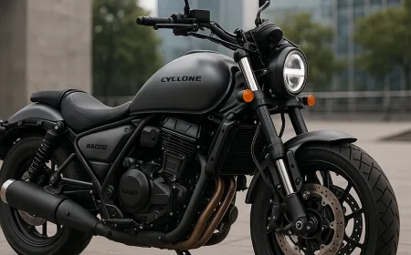 Cyclone RA600 2026 Meluncur, Penantang Berat Honda Rebel 500 di Pasar Cruiser 550cc
