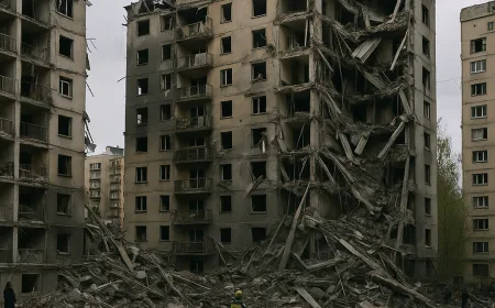 Rusia Bom Ukraina Jelang KTT NATO: 3 Tewas dan 4 Apartemen Hancur di Kyiv