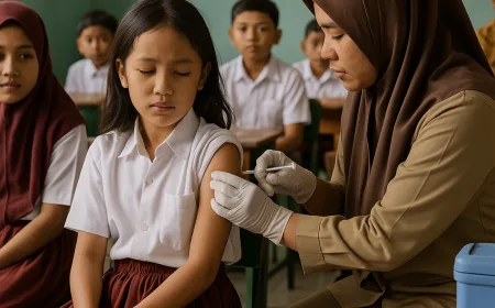 Dinkes Fakfak Tegaskan Imunisasi BIAS Aman, Gratis, dan Lindungi Anak