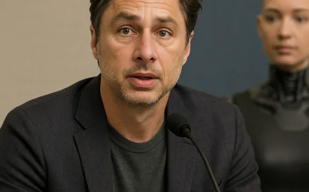 Zach Braff Bantah Pacaran dengan AI, Tapi Justru Memicu Banyak Pertanyaan
