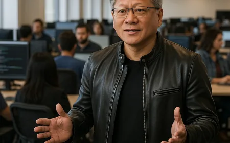 Jensen Huang: AI Ciptakan Lapangan Kerja Besar, Bukan Ancaman PHK Massal
