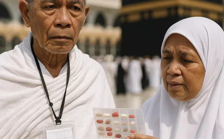 Sembilan Pesan Kesehatan Haji untuk Jamaah Lansia dan Penyakit Kronik 2026